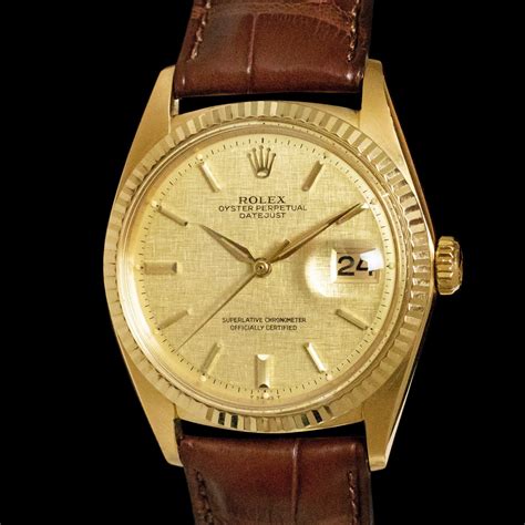 rolex 1601 gold dial|Rolex datejust 1601 for sale.